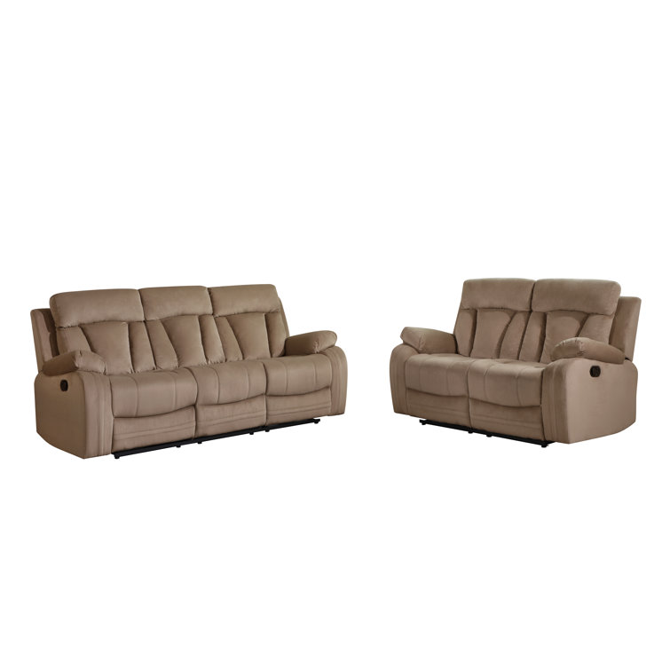 Winston Porter Ullery Reclining 2 Piece Living Room Set & Reviews Wayfair